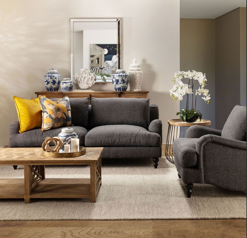 Mission 3 seater sofa