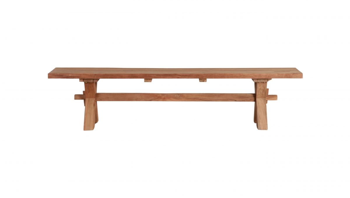 teak outdoor bench 