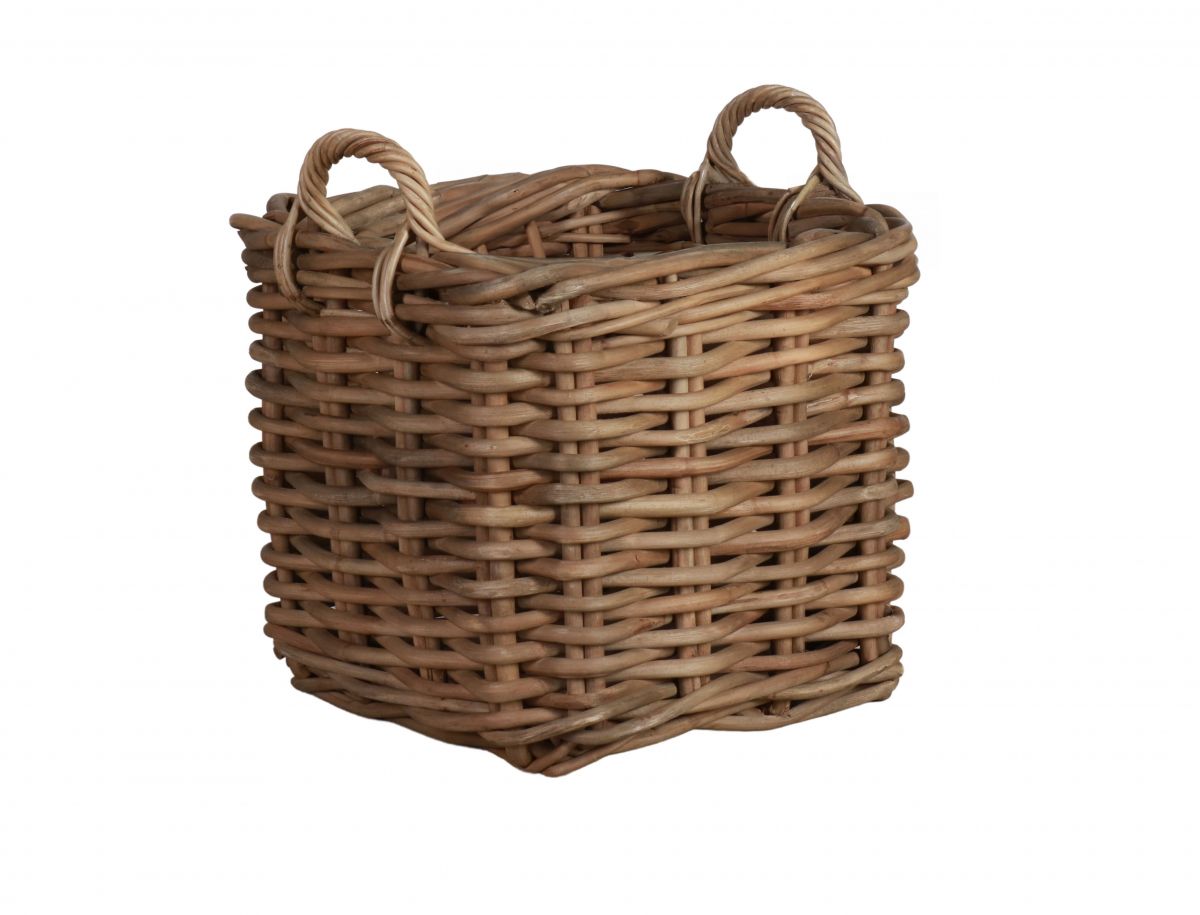 Kubu weave basket with handles 
