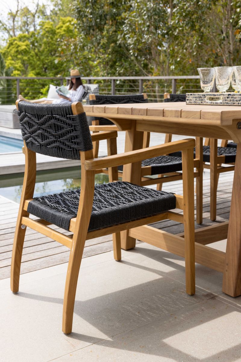 Rope weave chair hot sale