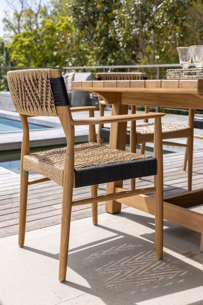 Rope dining chairs cheap