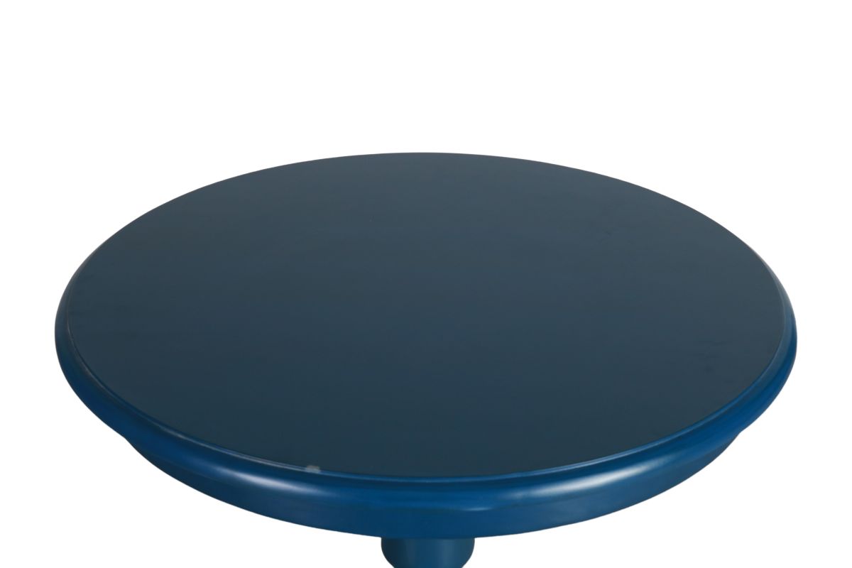 Blue painted kent round table sibley collection 