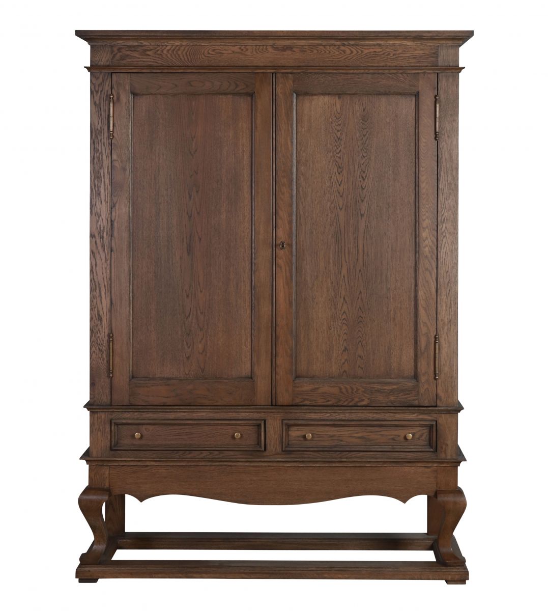 Shanghai drinks cabinet in solid antique weathered oak 