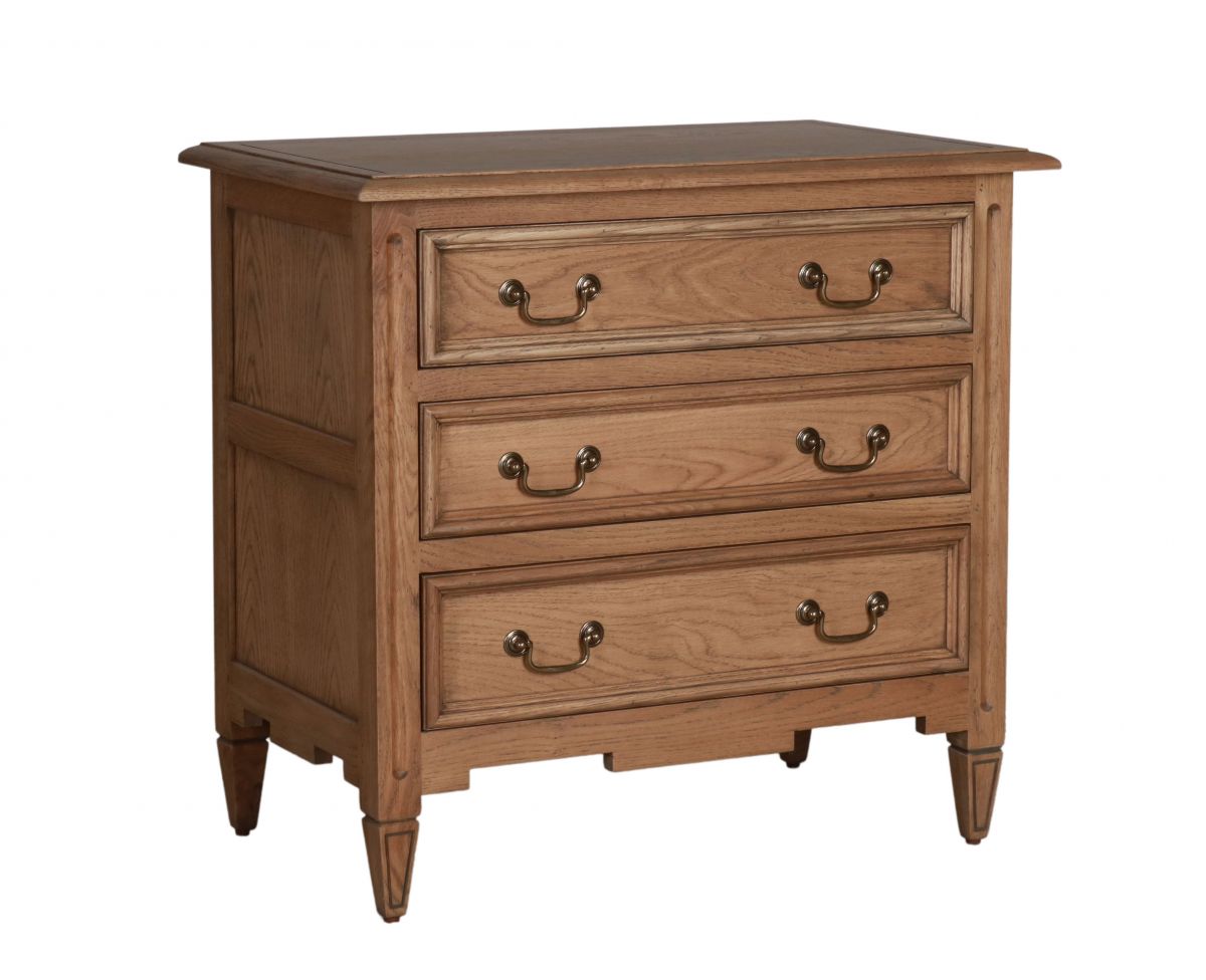 sibley fps 3 drawer bedside 