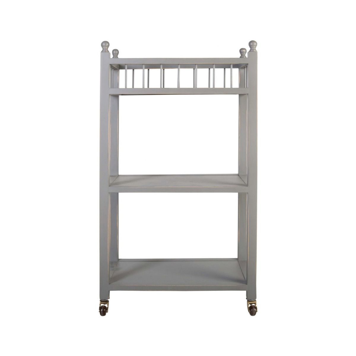 Block & Chisel chimney sweep grey bathroom trolley