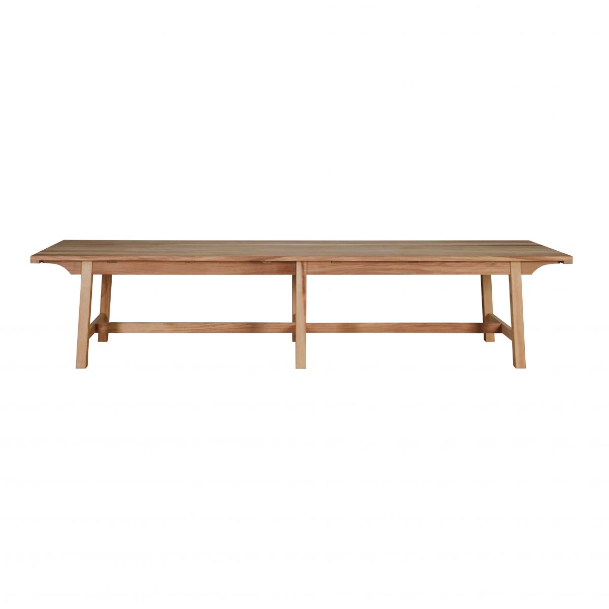 Block and chisel outdoor dining table 