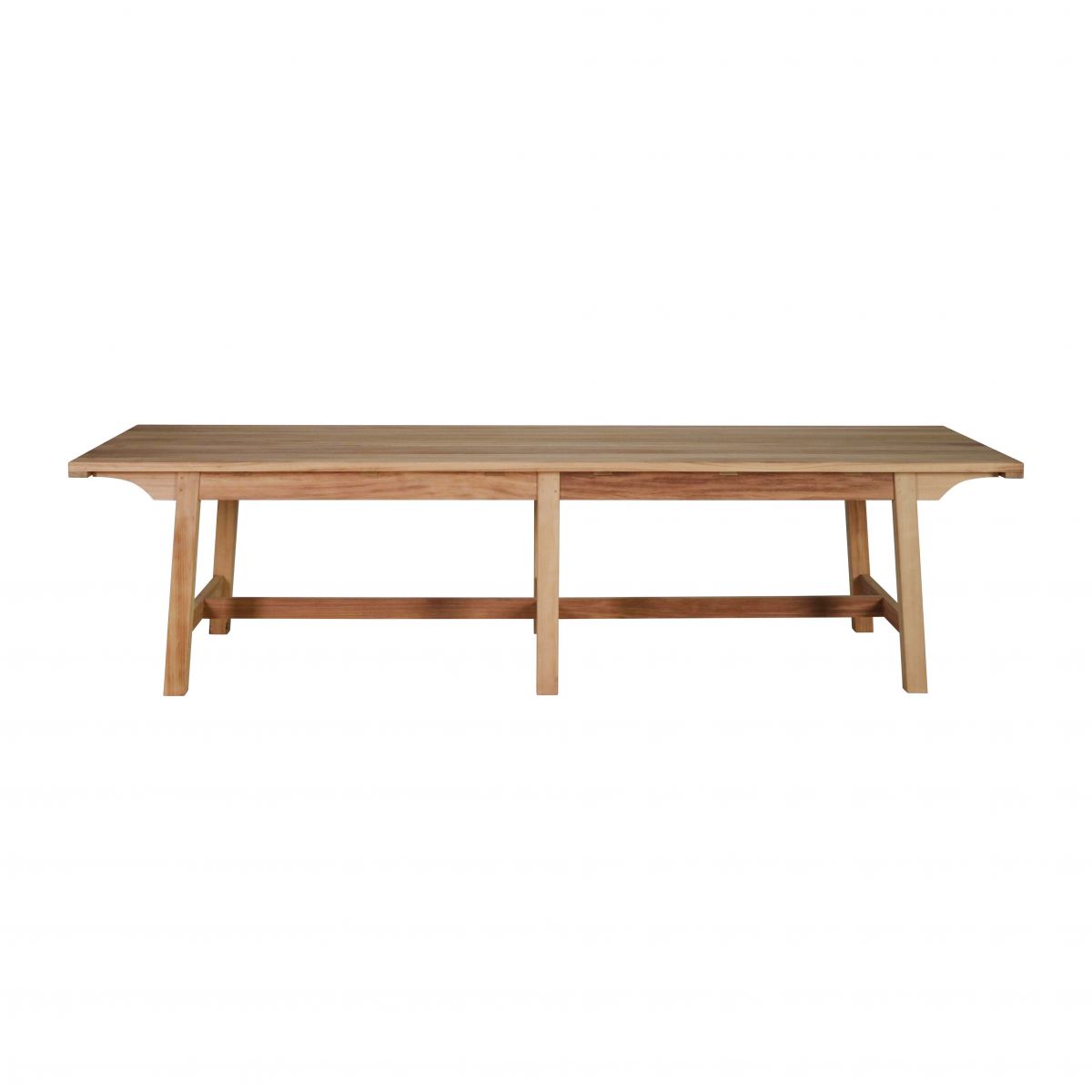 Block and chisel outdoor dining table 