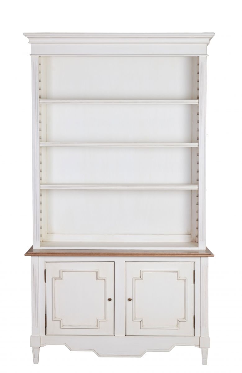 Fps bookcase in antique white 