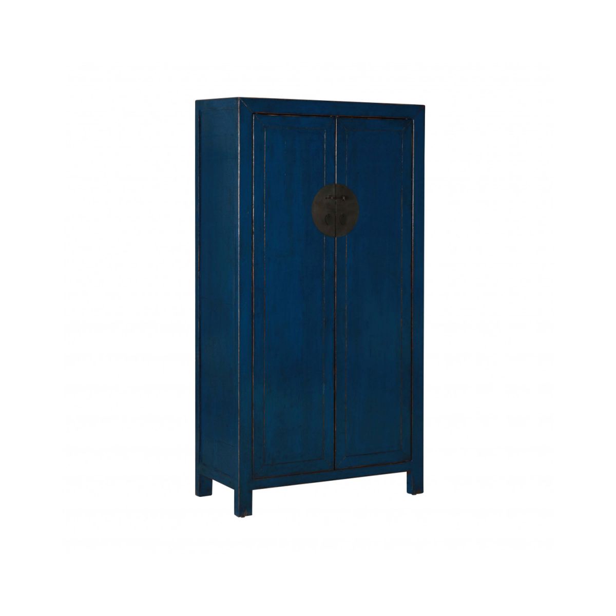 Indochine cupboard with shelving lacquered finish