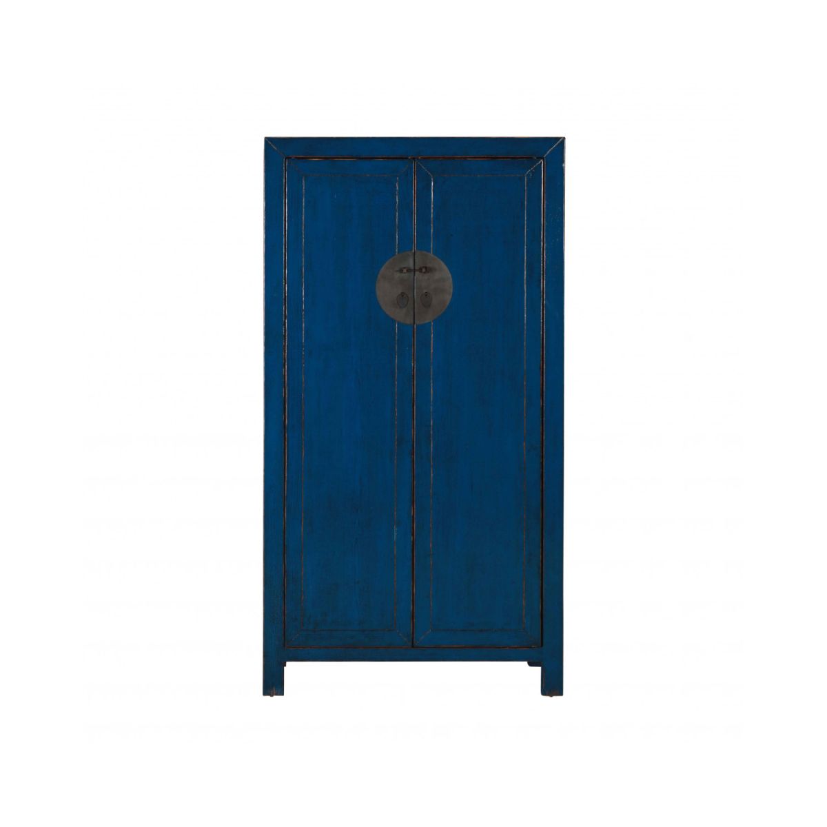 Indochine cupboard with shelving lacquered finish