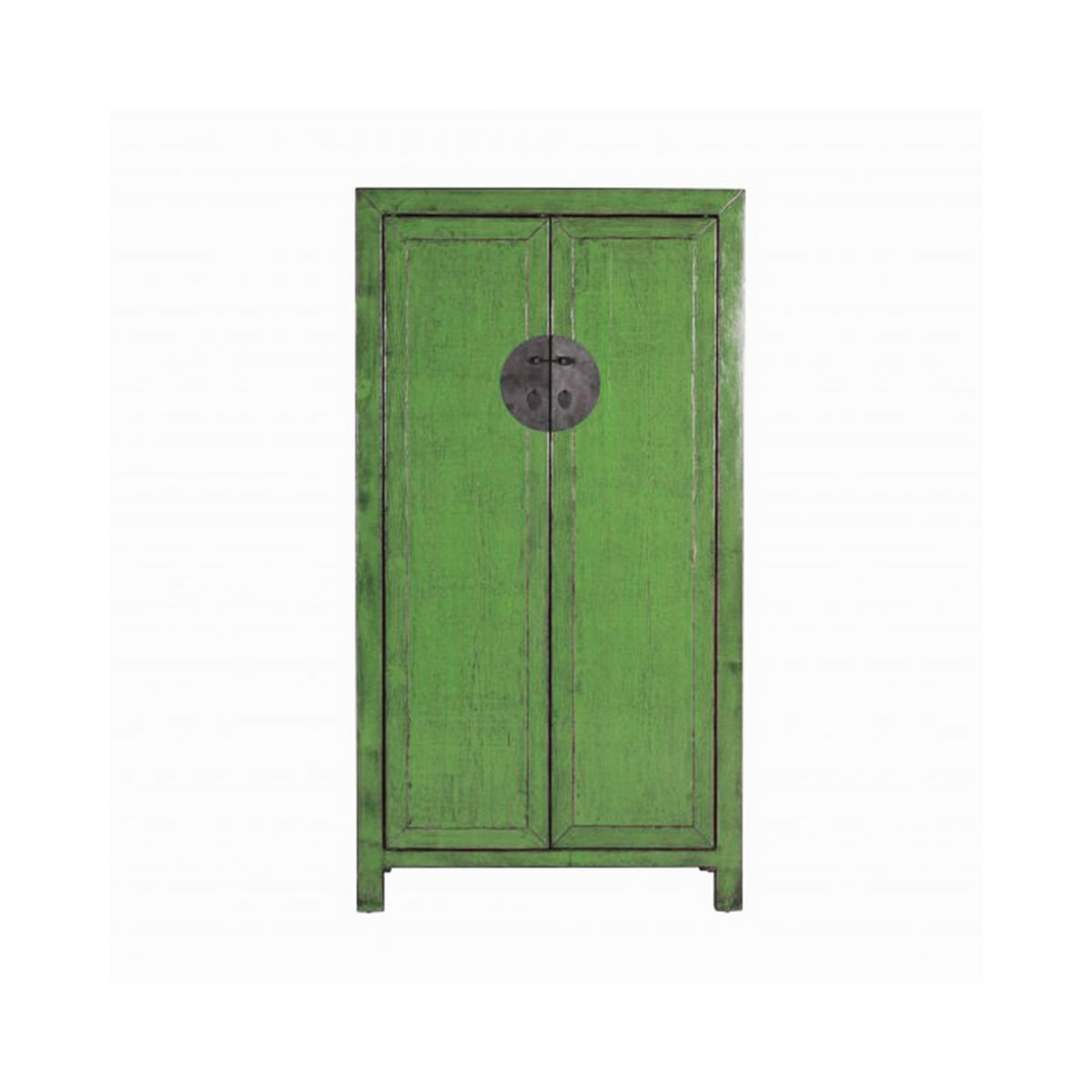 Indochine cupboard with shelving lacquered finish