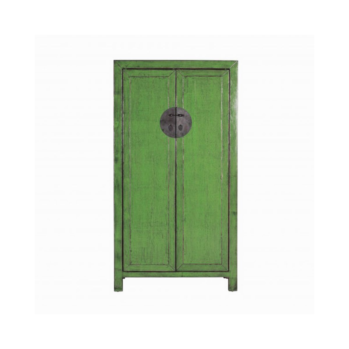 Indochine cupboard with shelving lacquered finish