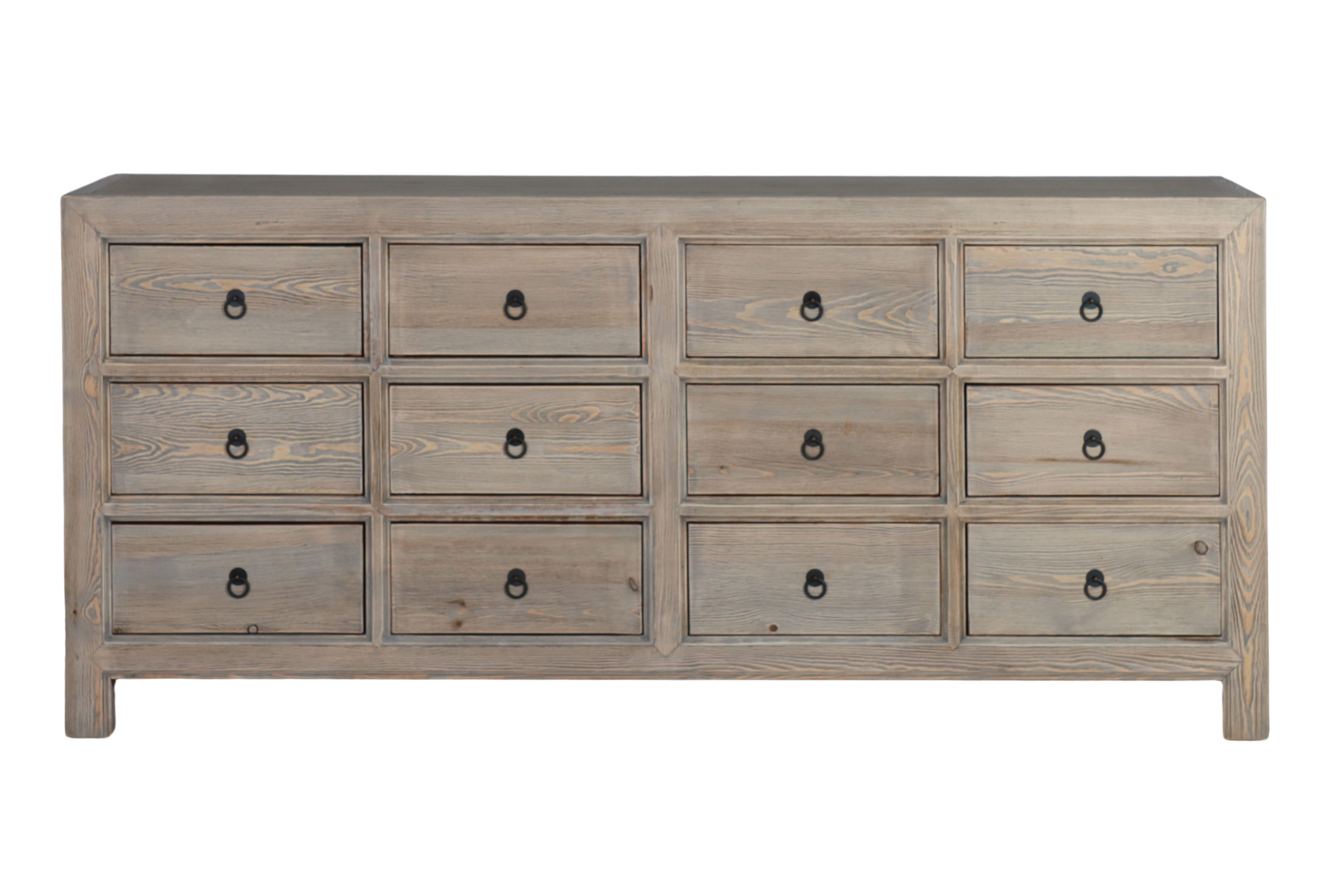 12 drawer natural sideboard 