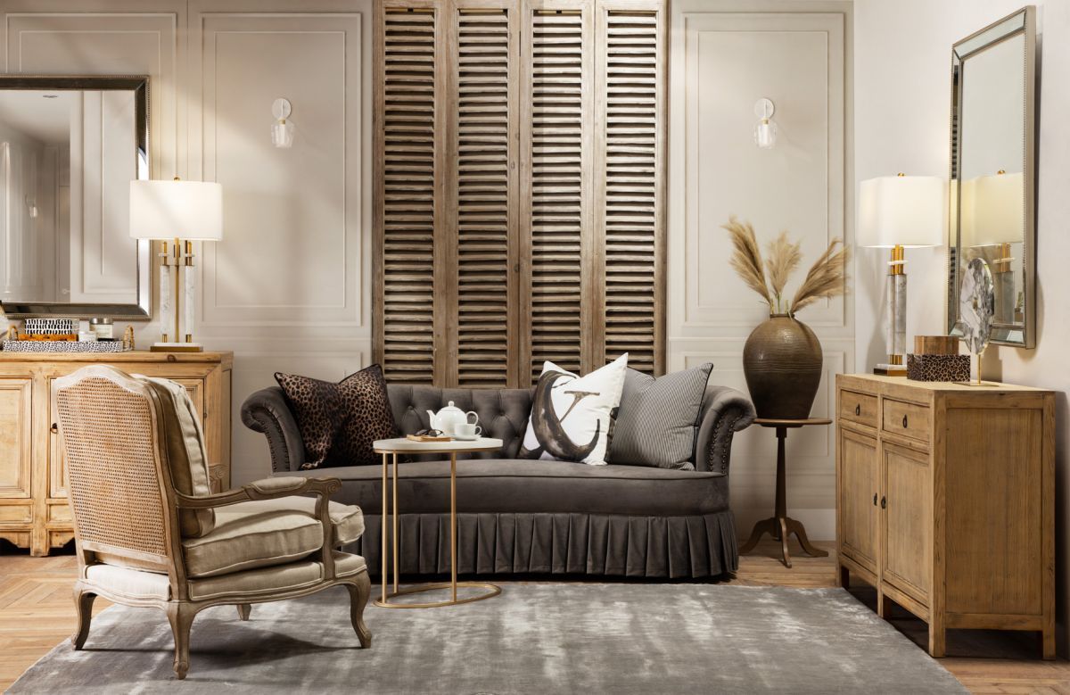 Block & Chisel silver viscose rug