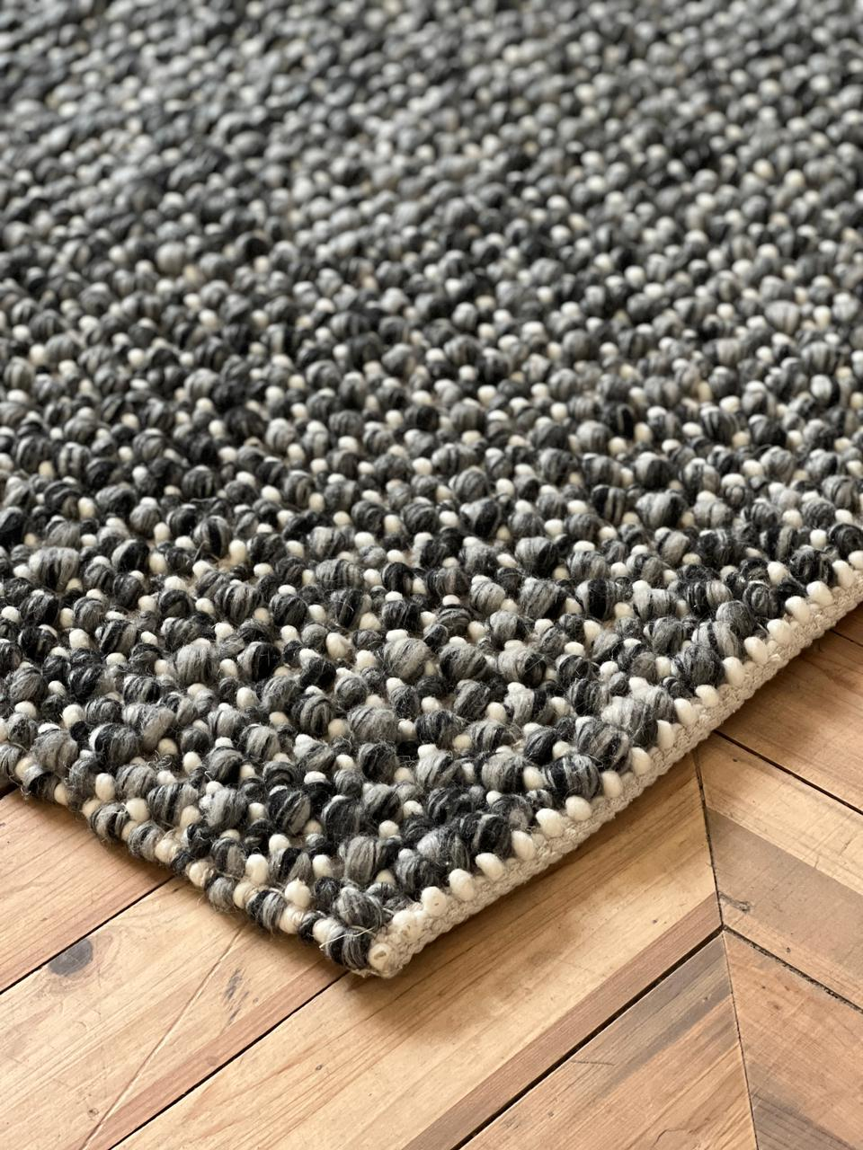 Block & Chisel charcoal rug