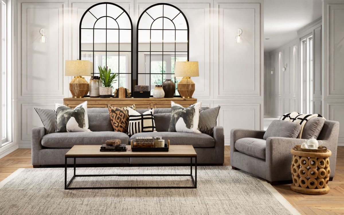 Oversized 4 seater sofa 