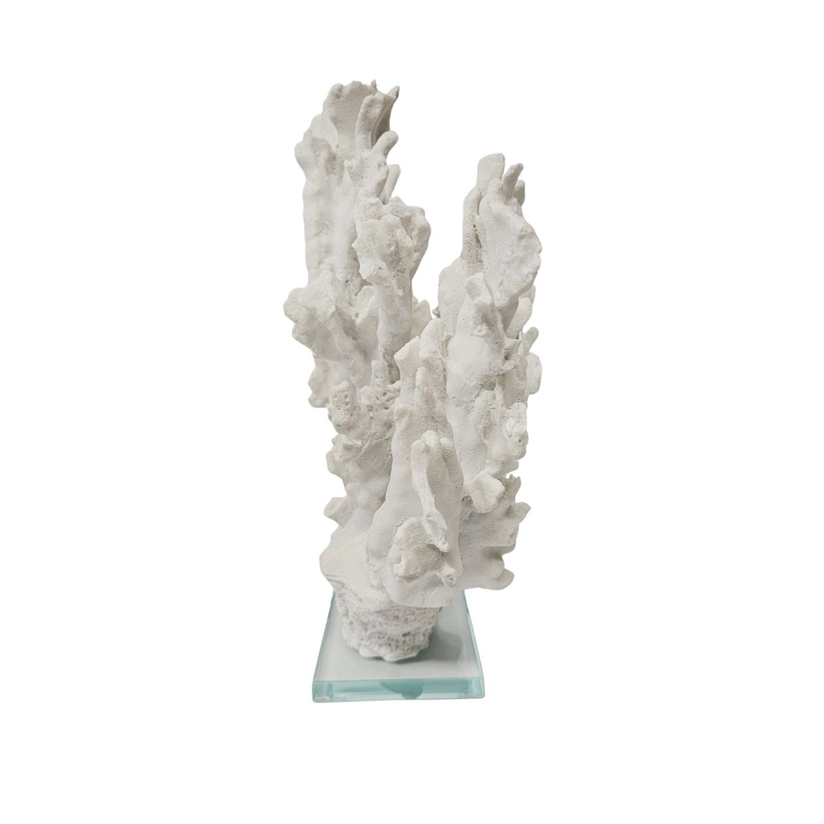 Block and chisel faux coral on Perspex base