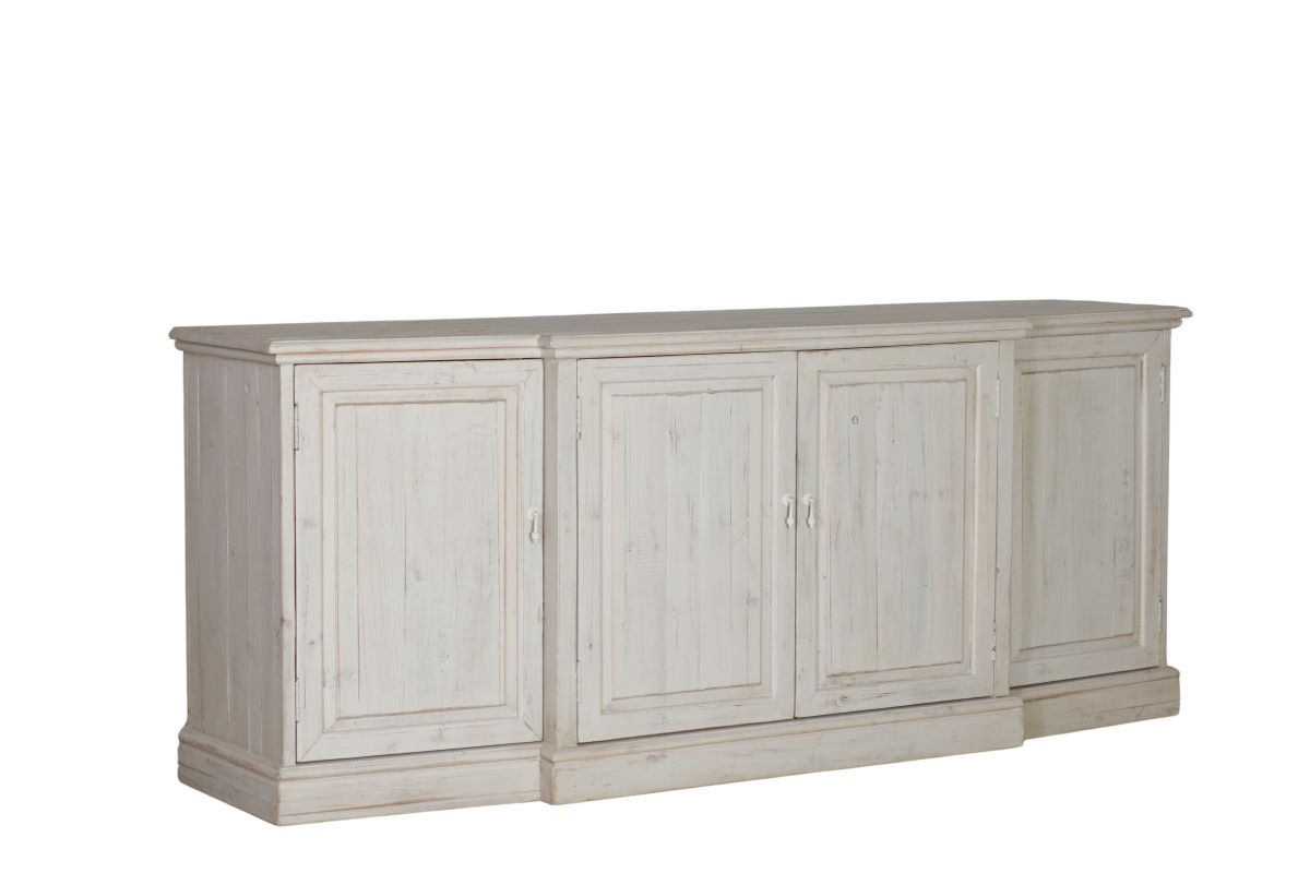 Painted sideboard with 4 drawers