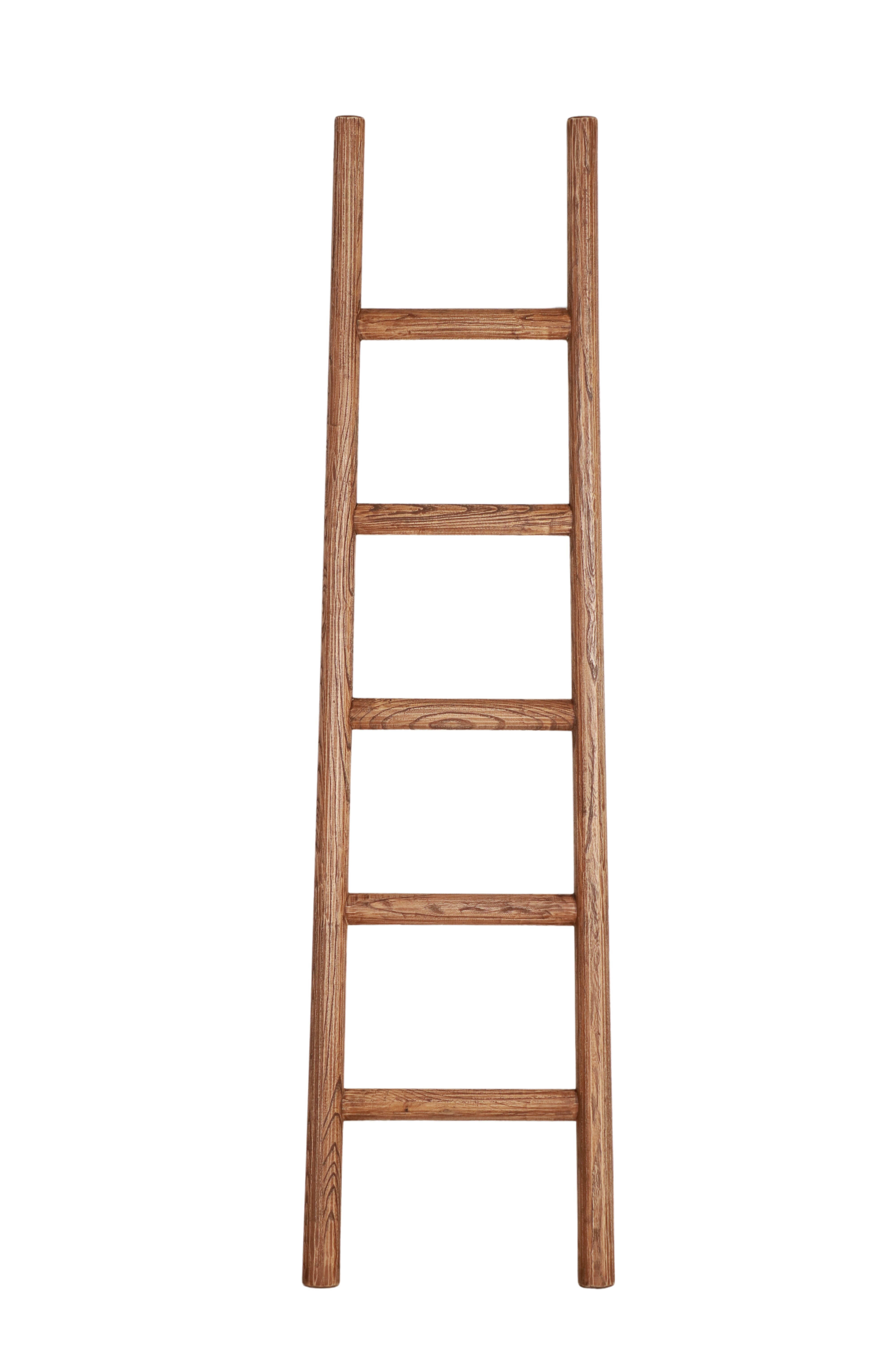 Old elm wooden ladder karoo collection 
