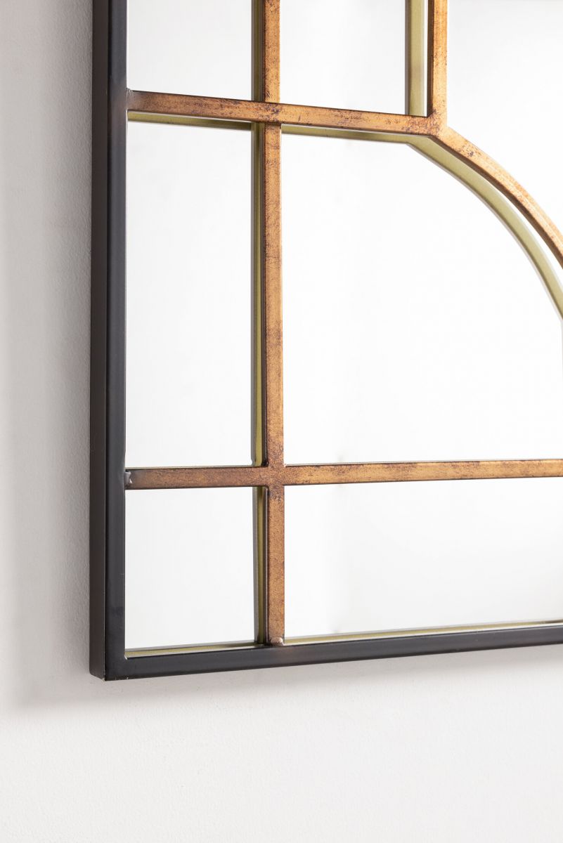 Block & Chisel rectangular mirror