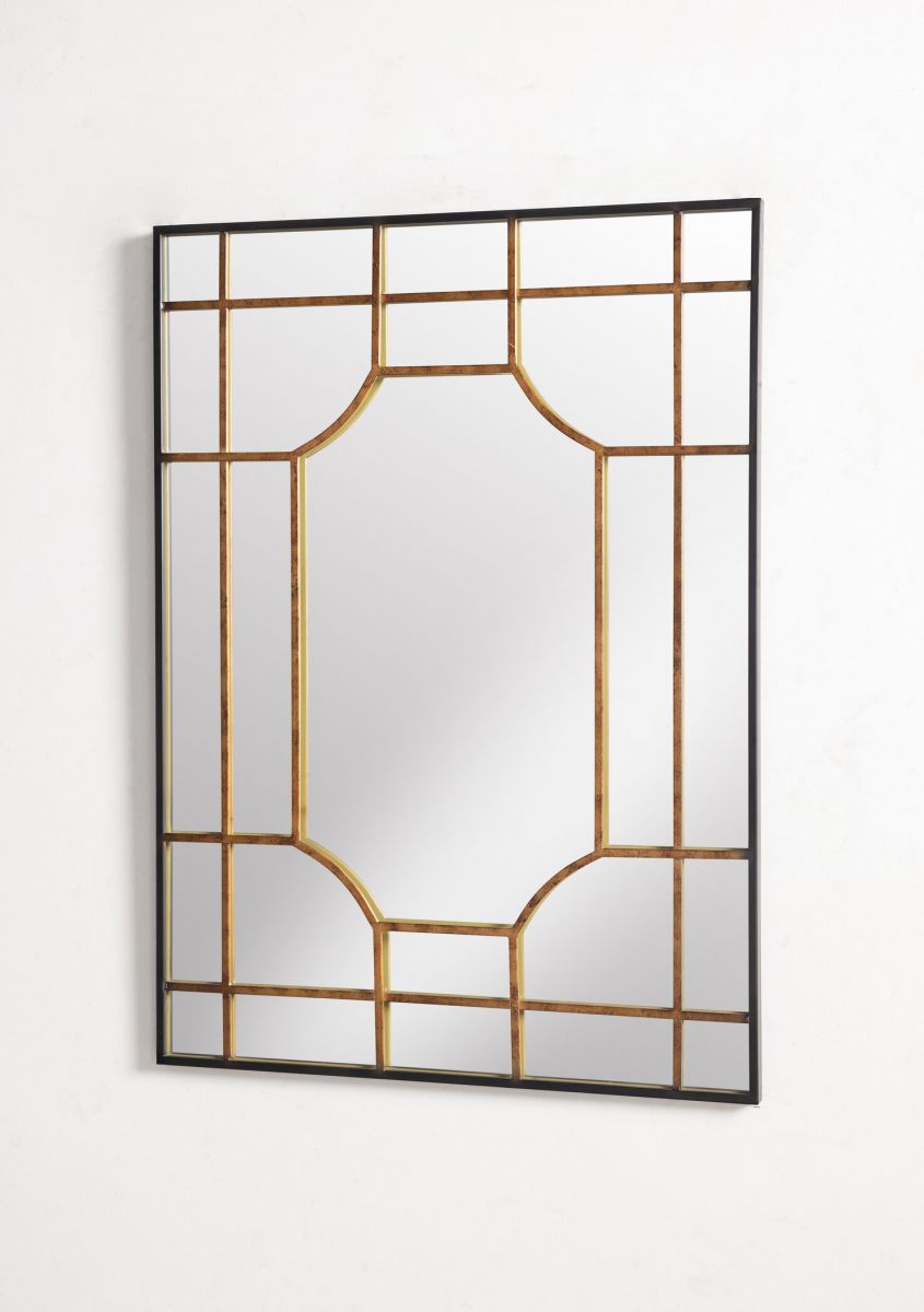 Block & Chisel rectangular mirror